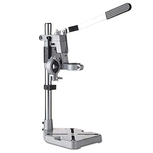 KDHARMR Electric Bench Drill Stand Double Hole Adjustable onesize, Silver