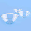 Pyrex Glass Mixing Bowl Set (3-Piece Set, Nesting, Microwave 3-Piece, Clear