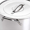 IMUSA USA Stainless Steel Stock Pot 20-Quart, Silver 20 quarts,