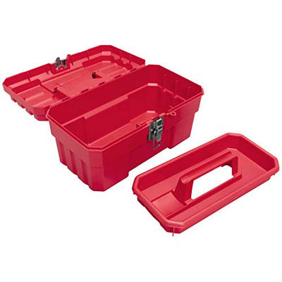 Akro-Mils 09514 ProBox 14-Inch Plastic (14-Inch x 8-Inch x 8-Inch), Red