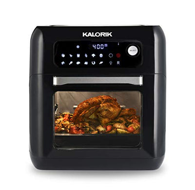 Kalorik AFO 44880 BK 6 QT XL Air Fryer Oven With 13 in 17.5 x 16 x 15", Black