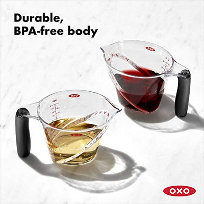 OXO Good Grips 2-Cup Angled Measuring Cup 2 Cup, Clear