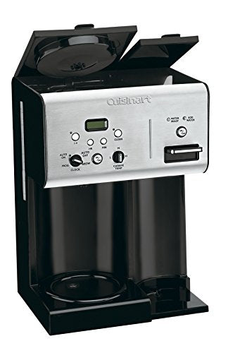 Cuisinart CHW-12P1 12-Cup Programmable Coffeemaker 12-Cup, Black/Stainless