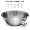 Stainless Steel Mixing Bowls (Set of 6) 6 Sizes,