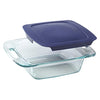 Pyrex Grab Glass Bakeware and Food Storage Set, 8-Piece, Clear