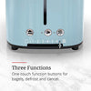 Russell Hobbs TR9150BLR Retro Style 2-Slice Toaster, Heavenly 2-Slice, Blue