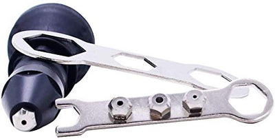 Gray GOSWIFT Electric Rivet Nut Gun for Gordless 1/4 Inch Hex Shank Blind...