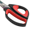 LIVINGO 10'' Multipurpose Heavy Duty Scissors, Premium Titanium Red/Black