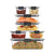 Rubbermaid Brilliance Storage 14-Piece Plastic Lids | BPA 14-Piece, Clear