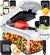 Fullstar Vegetable Chopper Onion Dicer - Peeler Food 7, Black