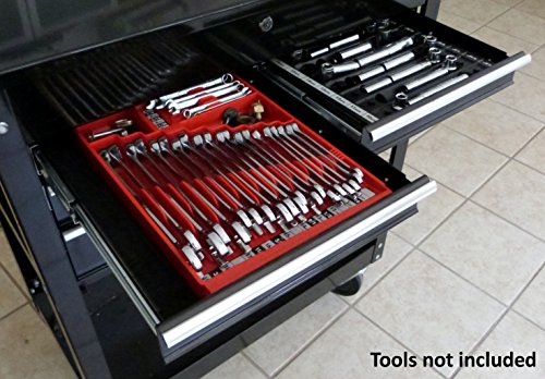 Tool Sorter Wrench Organizer - Red