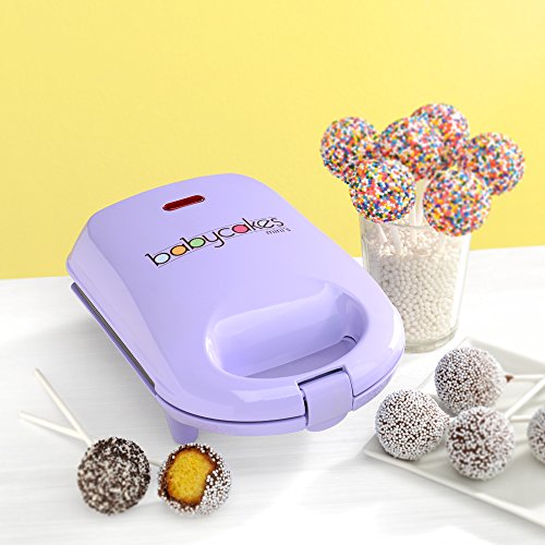 Babycakes Mini Cake Pop Maker, Lilac, 9-Pop (CPM-20) 9-Pop, Lilac