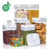 Airtight Food Storage Containers, Vtopmart 7 Pieces BPA Free 7 Piece, White