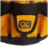 CLC Custom Leathercraft 4122 In & Out Bucket, 61 61 pocket, Black/Yellow