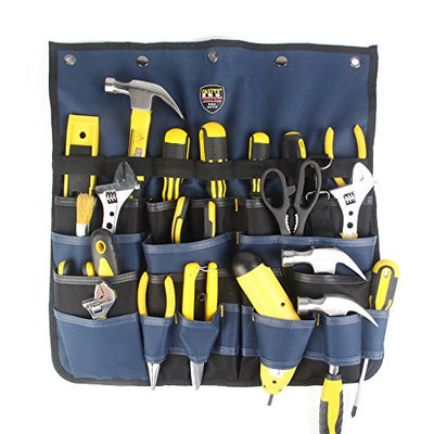 FASITE PT-N018 MultiPatternal Adjustable Hanging Bag Tool Organizer, Blue