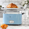 Russell Hobbs TR9150BLR Retro Style 2-Slice Toaster, Heavenly 2-Slice, Blue