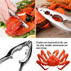 Hiware 19-piece Seafood Tools Set includes 6 Crab 19-Piece, Red/Silver