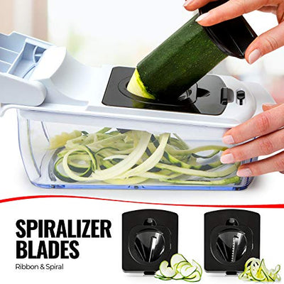 Fullstar Vegetable Chopper Onion Dicer - Peeler Food 7, Black