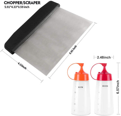 HOMENOTE Griddle Accessories Kit, 7-Pieces Exclusive Tools...