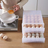 Hershuing 60 Grid Large Capacity Egg Holder for 2-Layer 60 Drawer