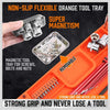 HORUSDY Medium Non-Slip Flexible Tool Tray | Organizer ‎Medium/, ‎Orange