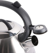 Mr. Coffee Flintshire Stainless Steel Whistling Tea Kettle, Brushed Satin