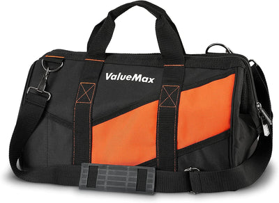 ValueMax 16-Inch Wide Mouth Tool Bag, Organizer Tote Bag with 16 inch