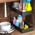 Under Sink Organizer, Bathroom Storage 2 Tier Organizer Bath Black