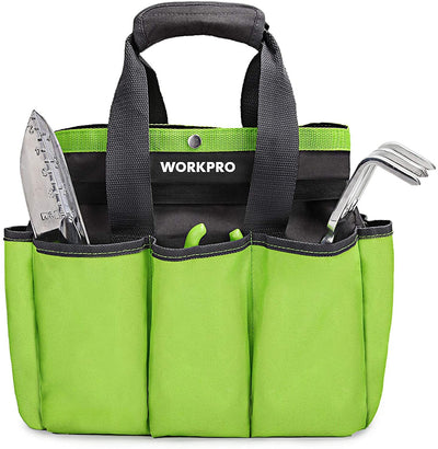 WORKPRO Garden Tool Bag, Tote Storage Bag with 8 Pockets, Home...