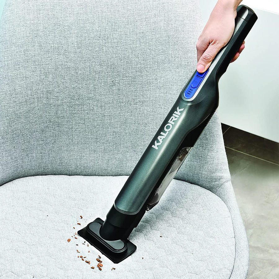 Kalorik Home Handheld Vacuum with Floor Extension, Gray