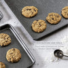 BINO Bakeware Nonstick Cookie Sheet Baking Tray Set, Speckled Gunmetal