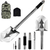 Black Multi-Purpose Folding Shovel 23-in-1 Ultimate Survival Tool